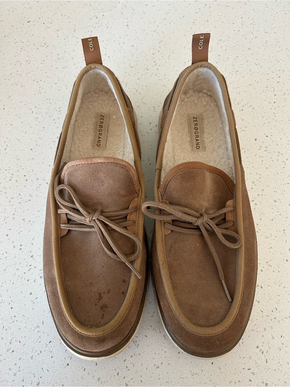 Cole Haan Generation ZeroGrand Suede Rec Loafer Mens 11.5